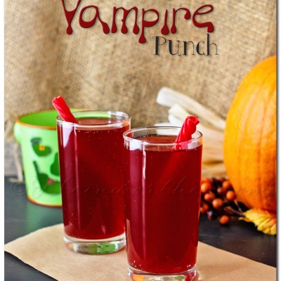 Vampire Punch Halloween Drink
