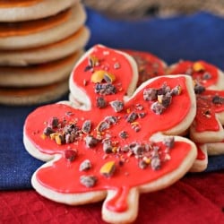 Fall Sugar Cookies, soft sugar cookies, sugar cookie recipe