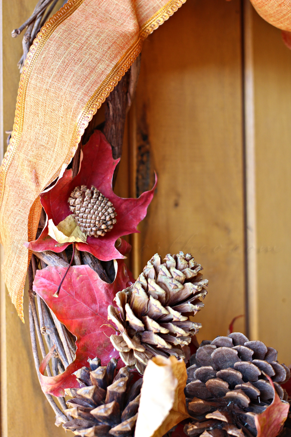 Pine Cone Wreath