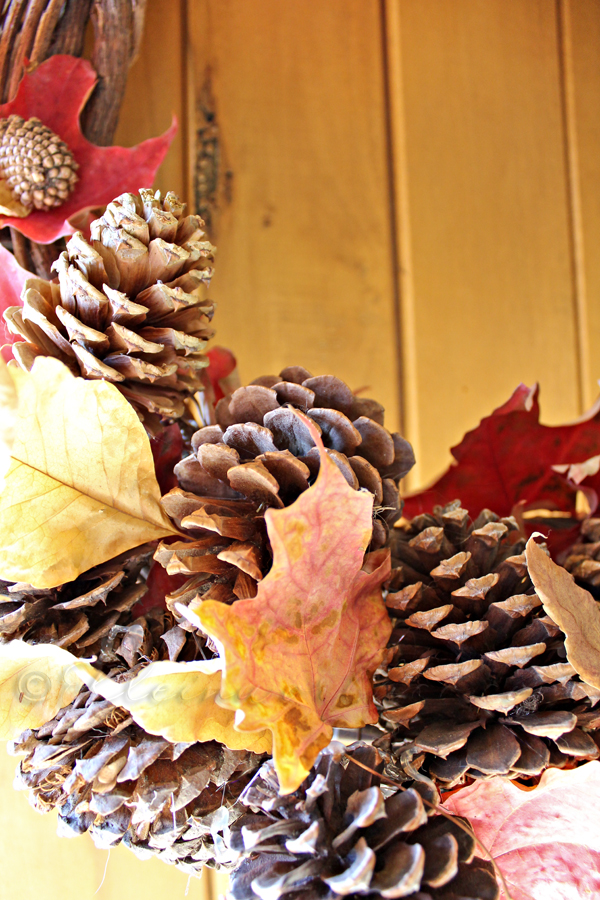 Pine Cone Wreath