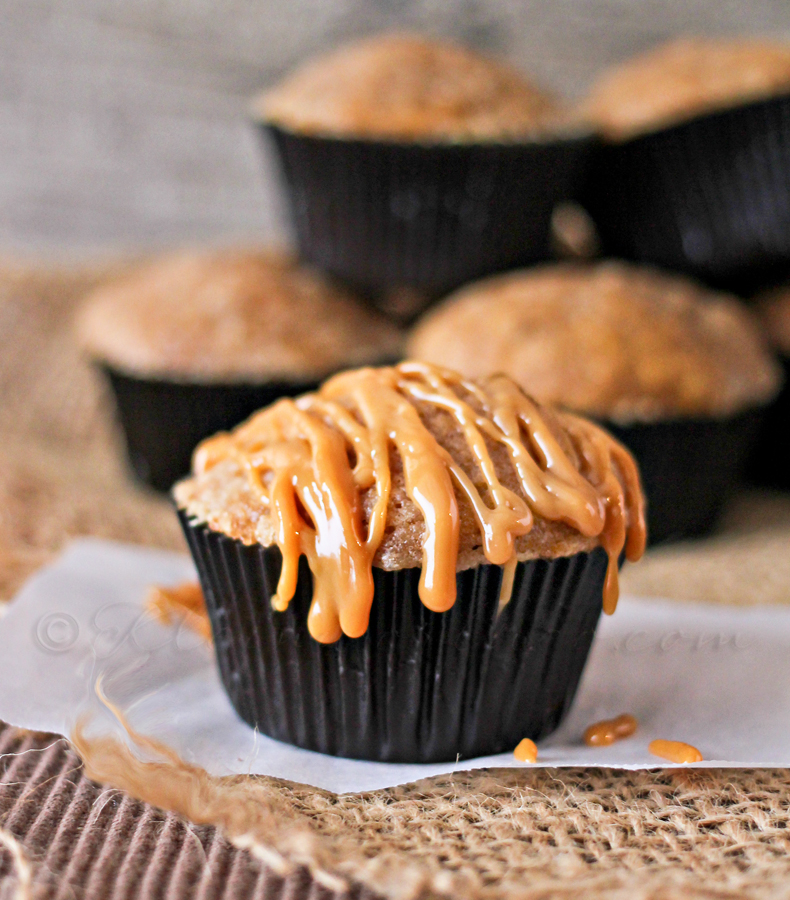 Dulce de Leche Pumpkin Muffins