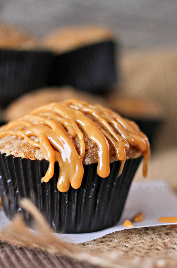 Dulce de Leche Pumpkin Muffins