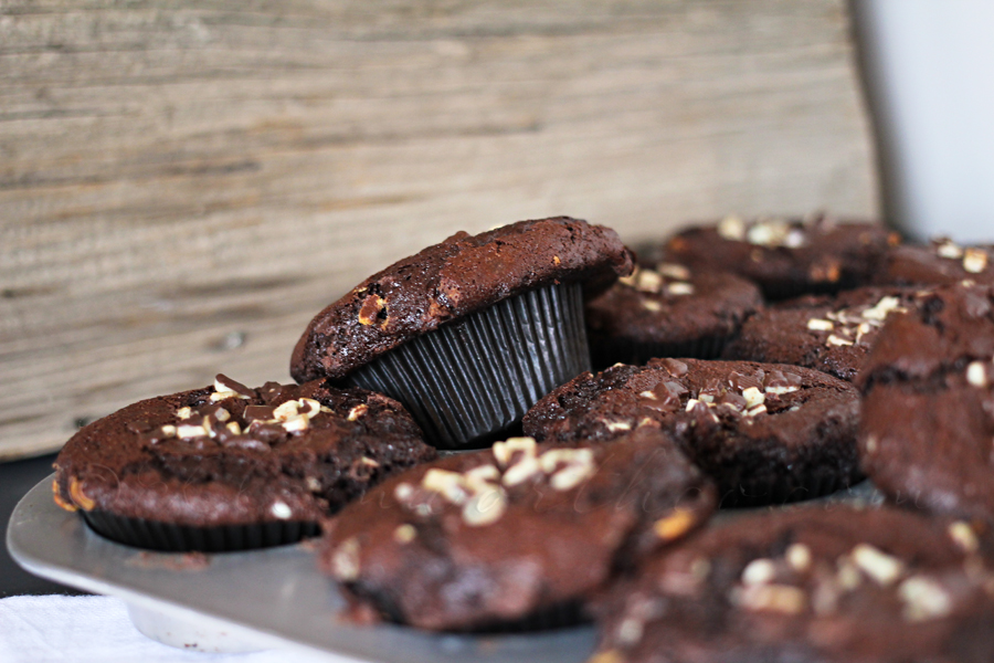 Chocolate Mint Muffins