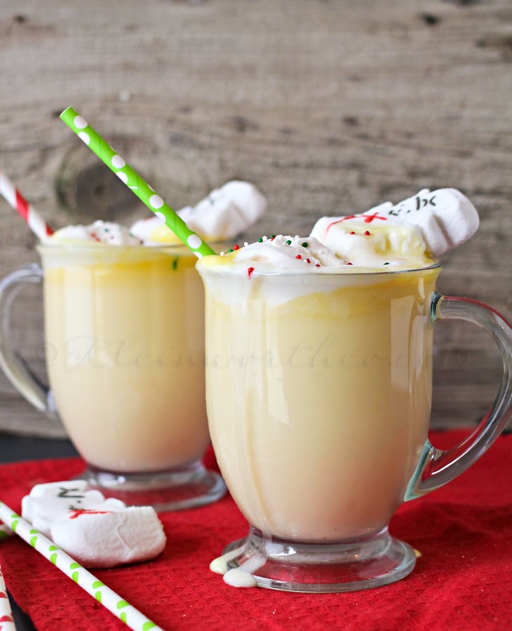 Eggnog Hot Chocolate