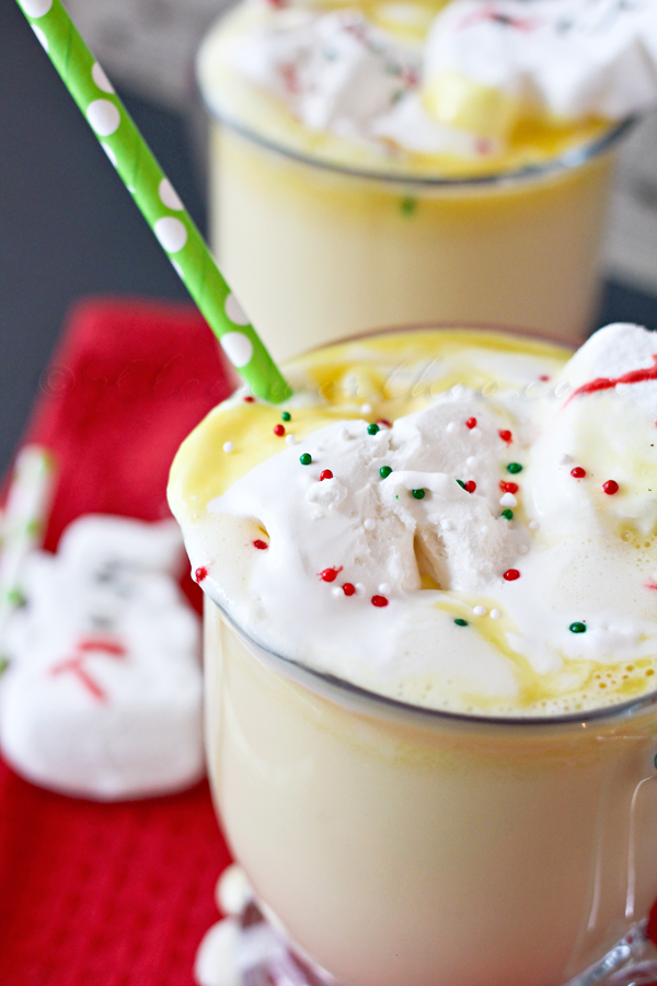 Eggnog Hot Chocolate