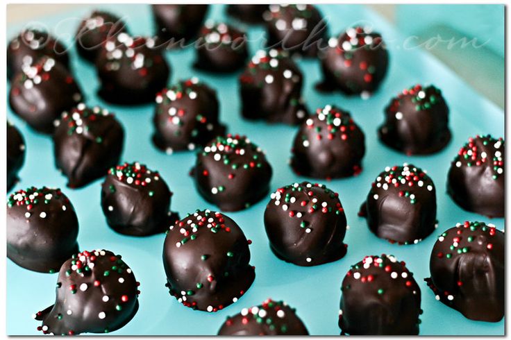 chocolate covered truffles