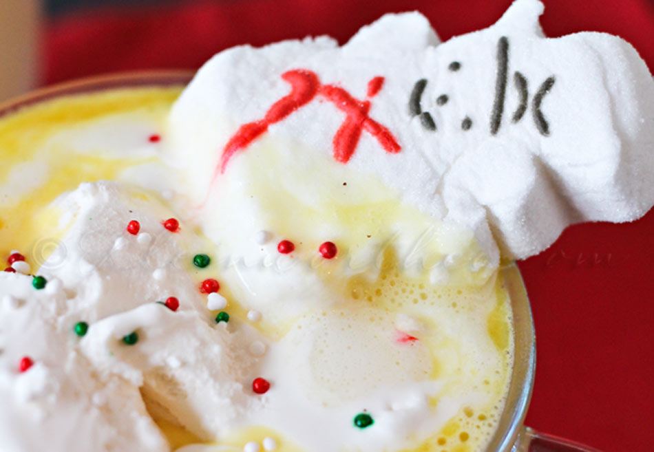 Eggnog Hot Chocolate Yummi Haus