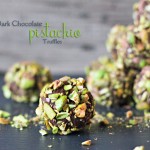 Dark Chocolate Pistachio Truffles