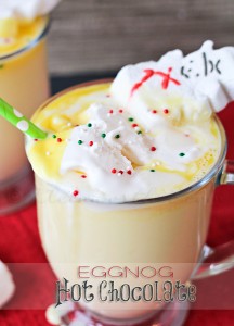 Eggnog Hot Chocolate