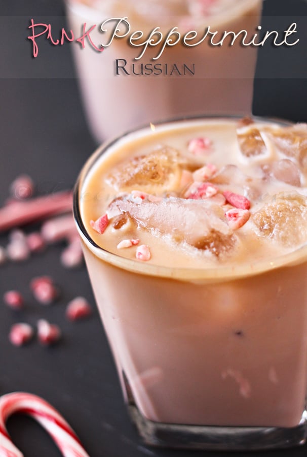 Pink Peppermint Russian, 10 Best Holiday Drink Recipes