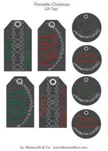 Buffalo Check Free Printable Gift Tags - Yummi Haus