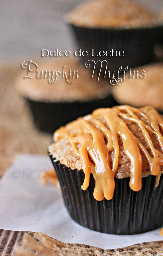 Dulce de Leche Pumpkin Muffins