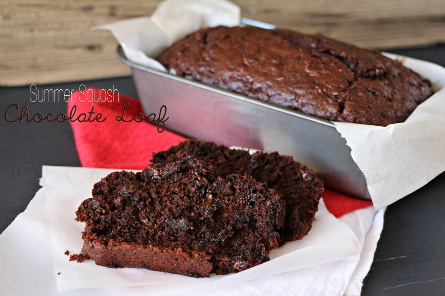 Summer Squash Chocolate Loaf