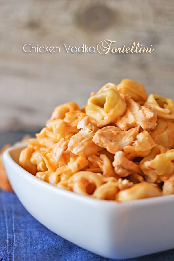 Chicken Vodka Tortellini