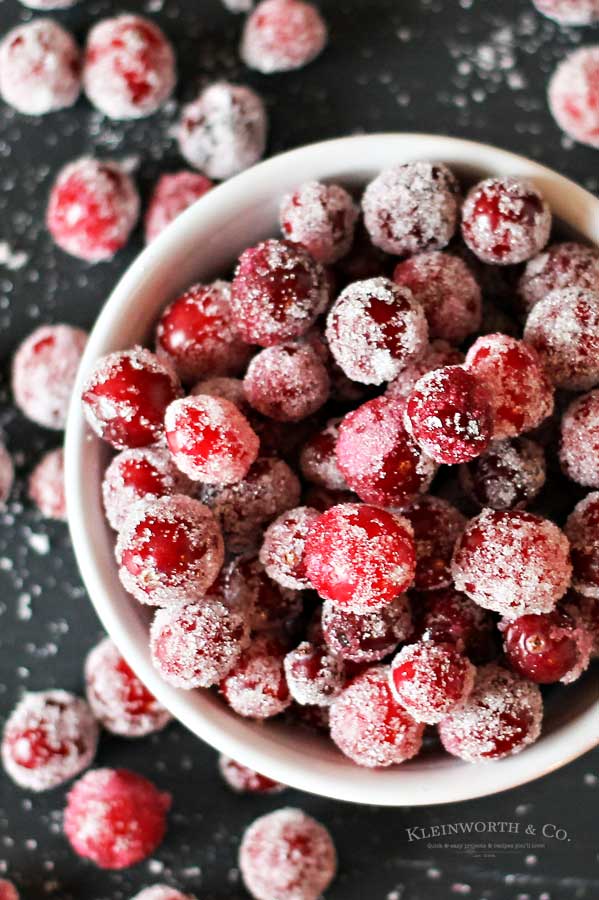 How to make Sparkling Cranberries