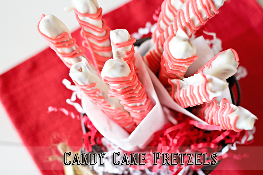 Candy Cane Pretzels