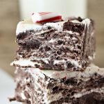 No Bake Peppermint Oreo Bars