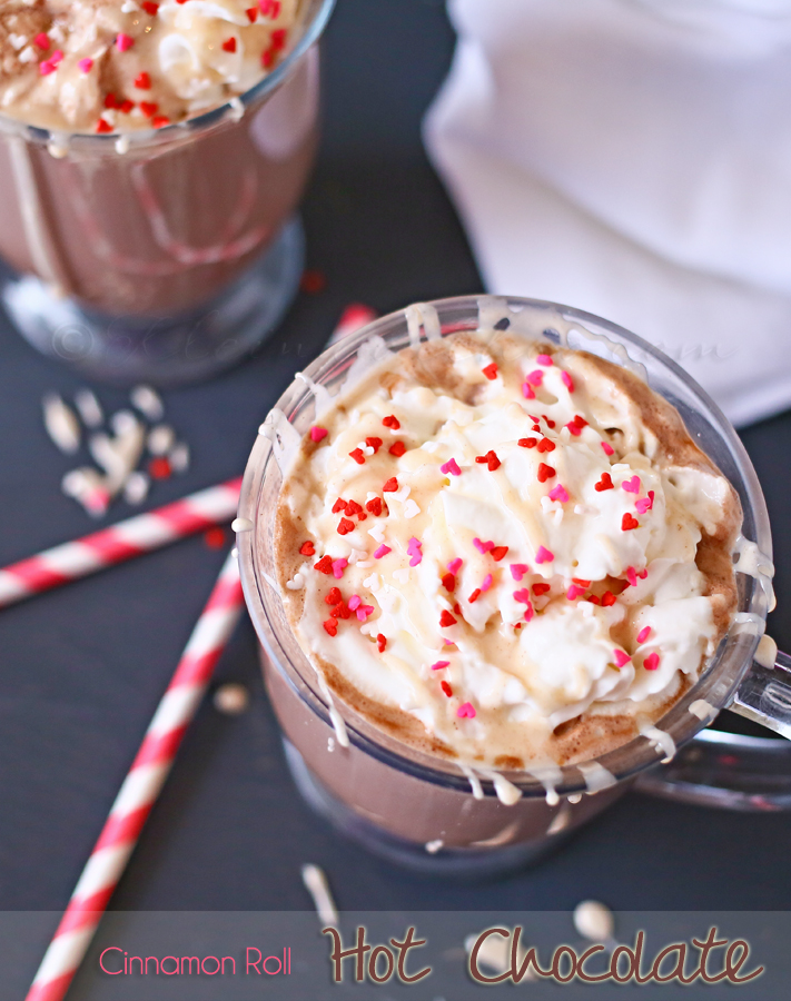 Cinnamon Roll Hot Chocolate