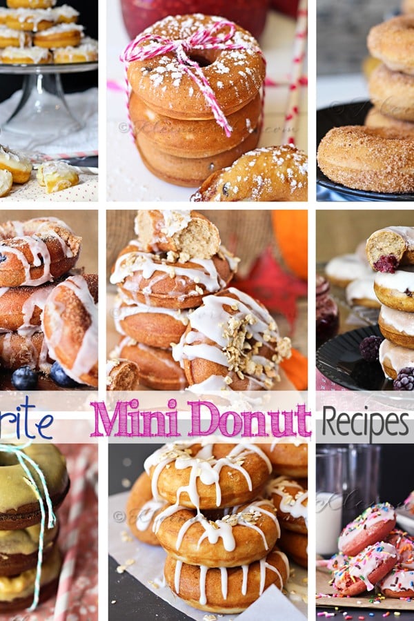 Favorite Mini Donut Recipes