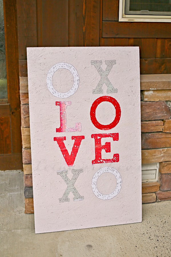 Valentine Porch Sign