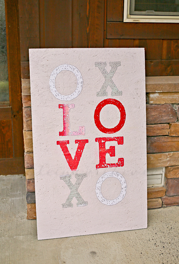 Valentine Porch Sign