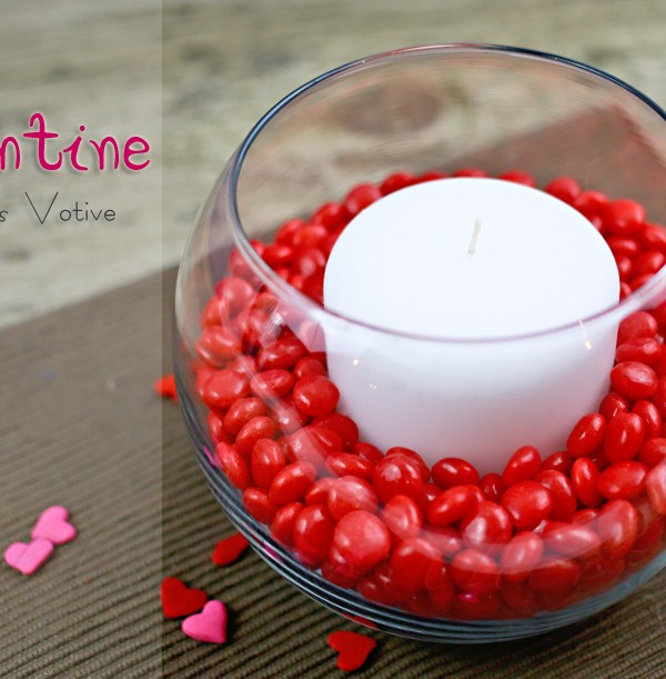 Valentine Red Hots Votive