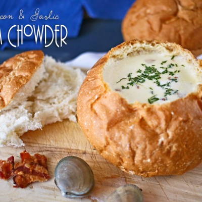 Bacon and Garlic Clam Chowder