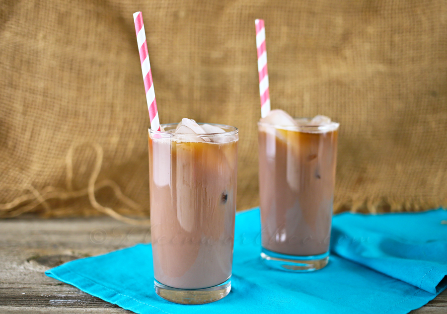 Chocolate Marshmallow Iced Coffee ~ #TruMoo