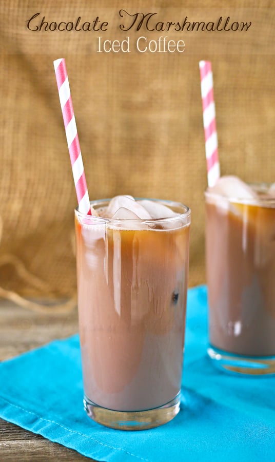 Chocolate Marshmallow Iced Coffee ~ #TruMoo