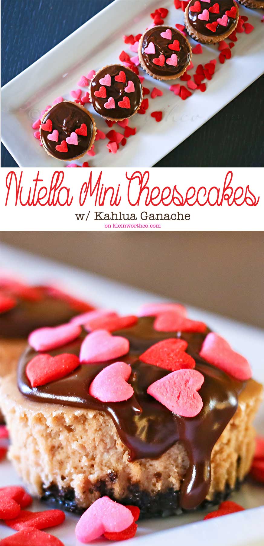 Nutella Mini Cheesecakes