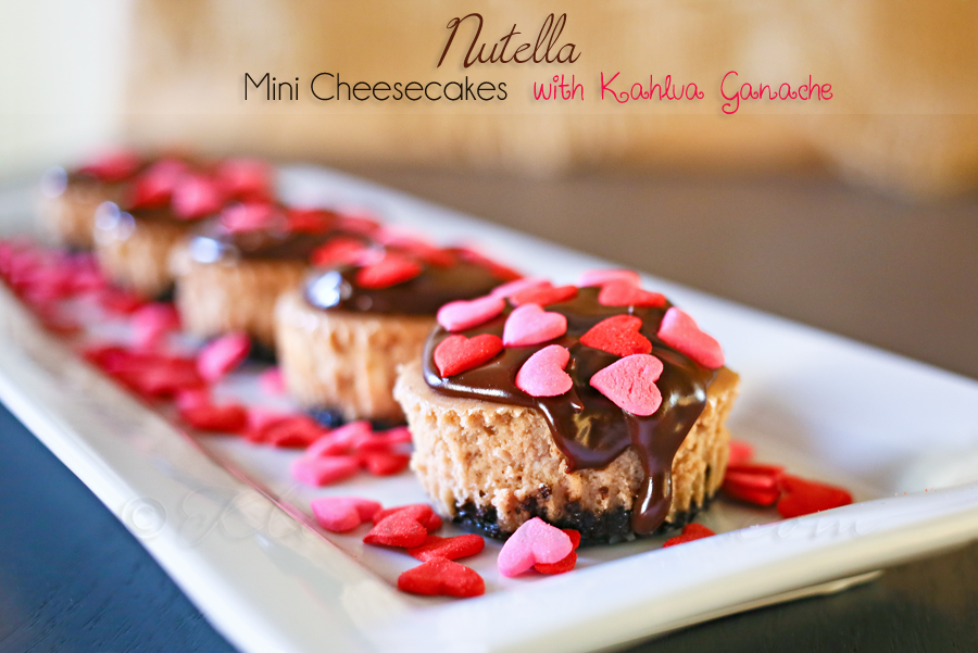 Nutella Mini Cheesecakes