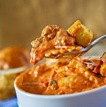 sausage ravioli soup