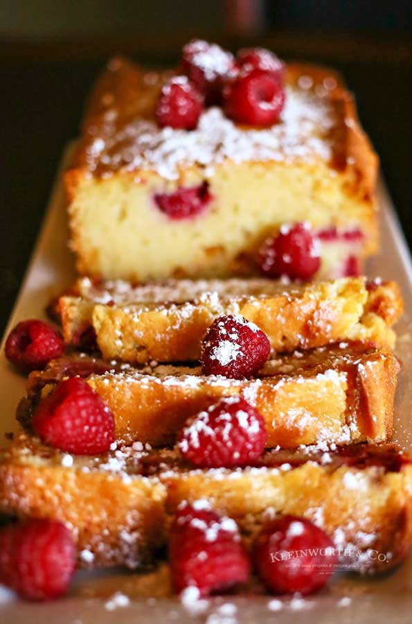 Holiday recipe- Raspberry White Chocolate Pound Cake