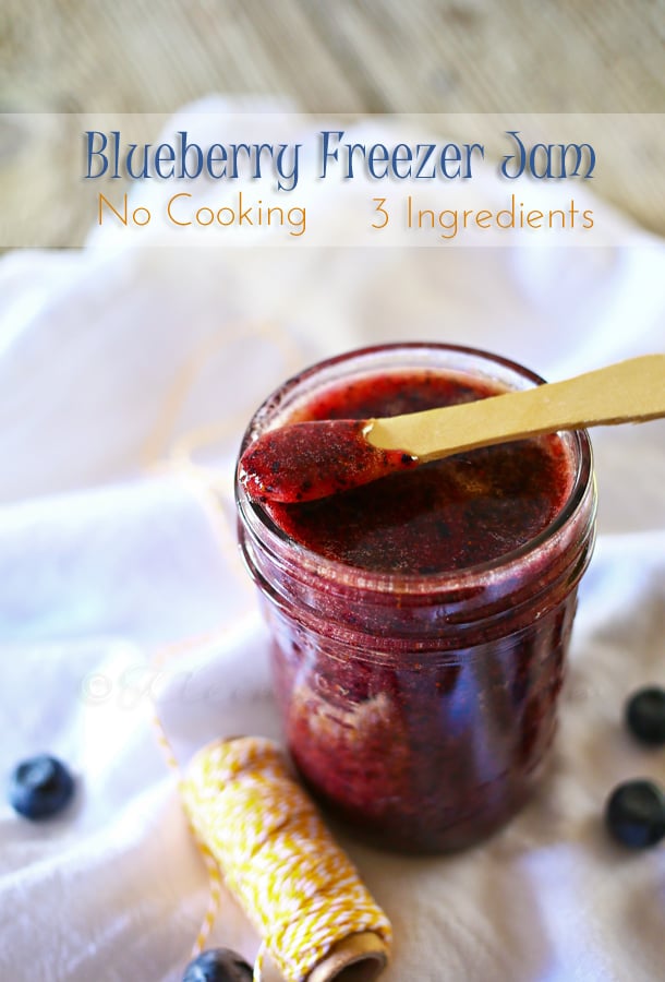 Blueberry Freezer Jam