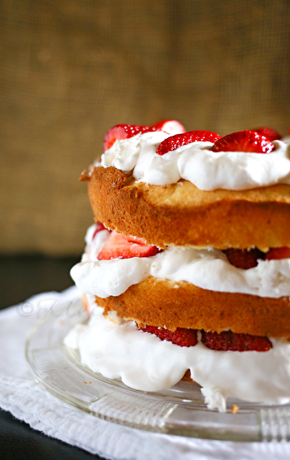 Layered Strawberry Shortcake