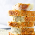 Lemon Poppy Seed Mini Loaf Cakes topped with a thin lemon glaze makes these the perfect snack cake to serve for Easter brunch or for baby & bridal showers.