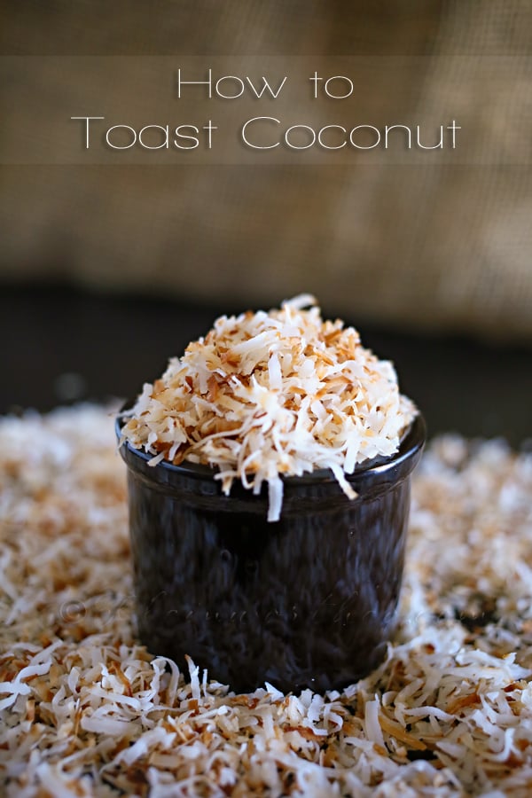 How to Toast Coconut - Fox Valley Foodie