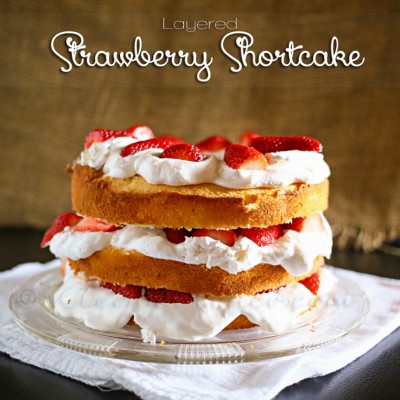 Layered Strawberry Shortcake