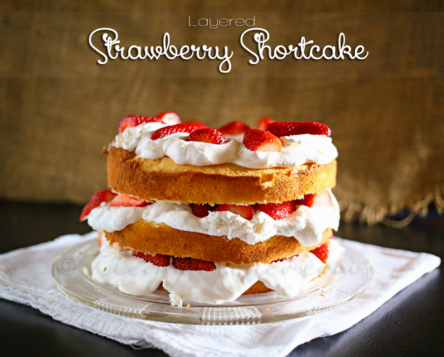 Layered Strawberry Shortcake