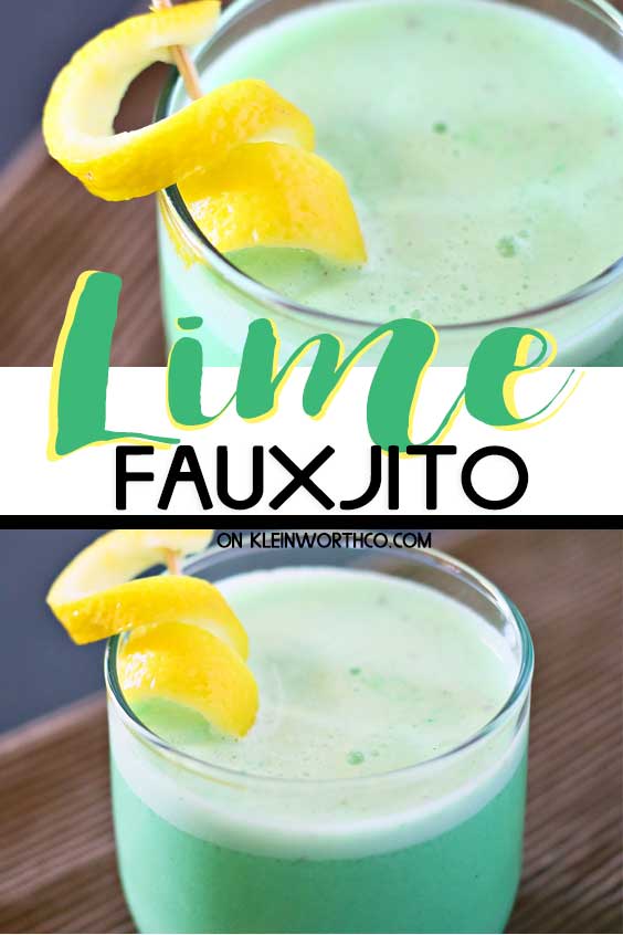 Lime Fauxjito