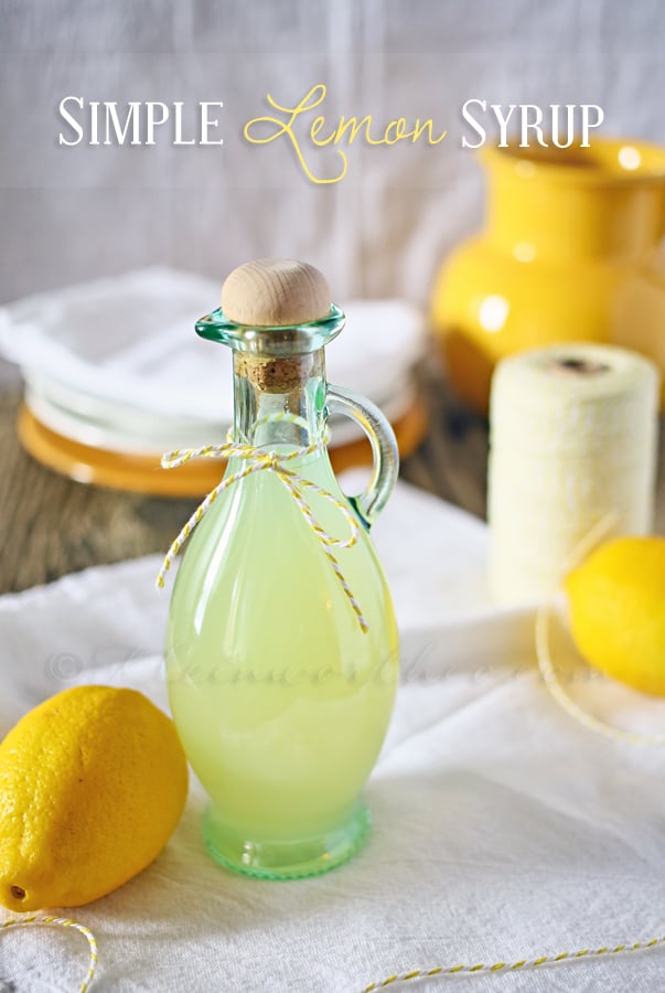 Simple Lemon Syrup