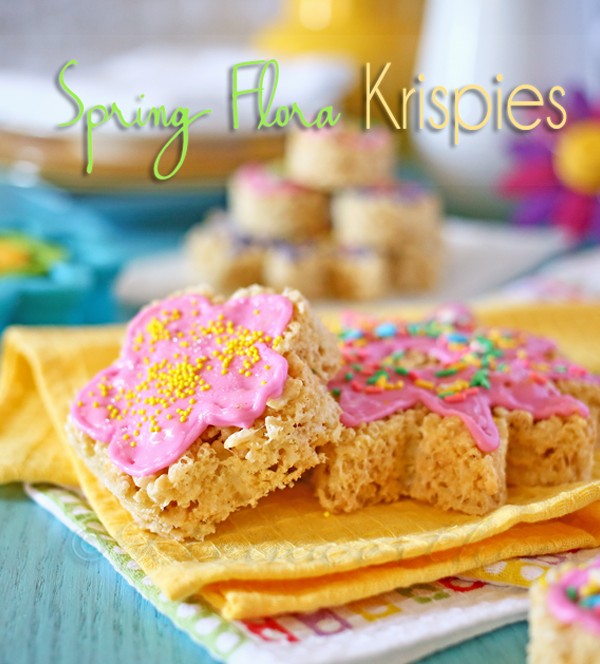 Spring Flora Krispies + {Giveaway}