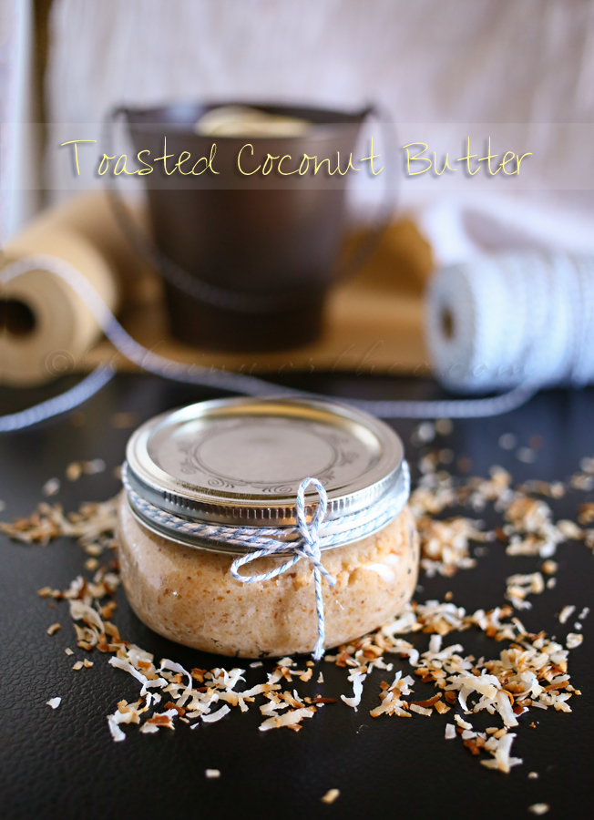 Toasted Coconut Butter