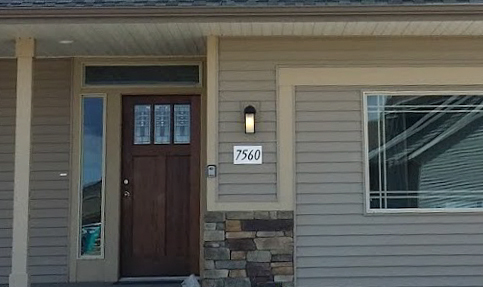 Updated House Numbers Sign