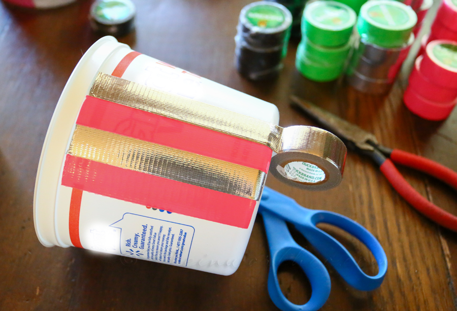 DIY Easter Bucket #DuckTape