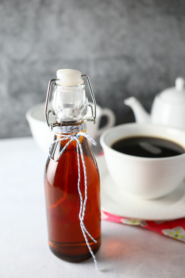 Homemade Vanilla Coffee Syrup