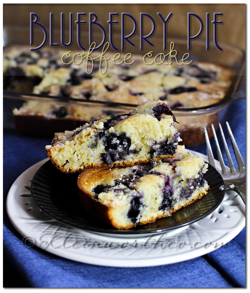 Blueberry Pie Coffee Cake