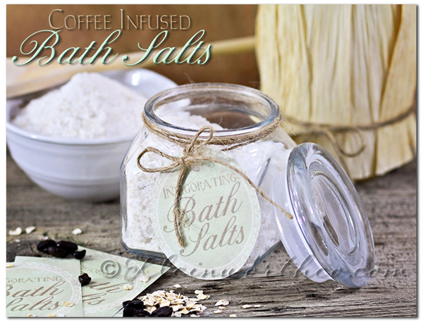 Coffee Infused Bath Salts