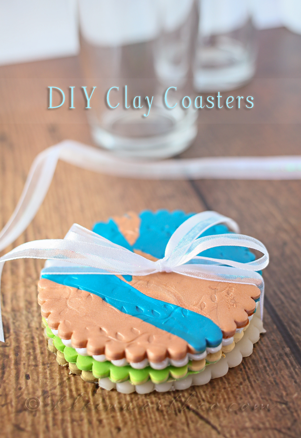 DIY Clay Coasters