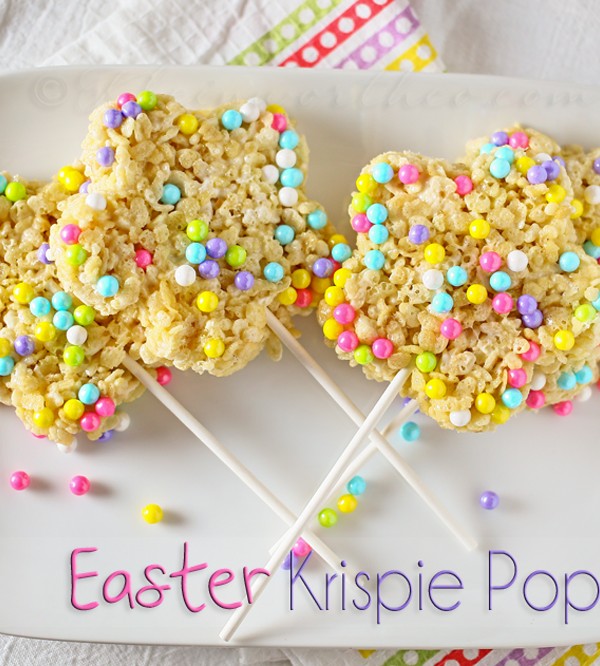 Easter Krispie Pops